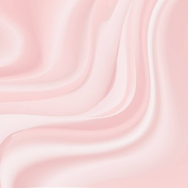 Uçan kumaş veya akım krem macununun benzerliği üzerine pastel arkaplan renginde vektör arkaplan resmi