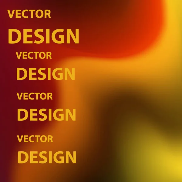 Vektor Hintergrundbild Mit Heller Farbgebung Das Konzept Des Aktuellen Brandes — Stockvektor