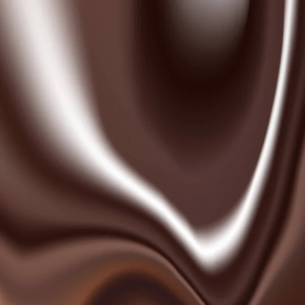 Imagen Fondo Vectorial Que Ilustra Masa Chocolate Líquido Con Aspersiones — Vector de stock