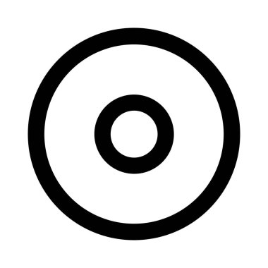 Bir çevreci noktanın basit siyah beyaz simgesi, ortasında nokta olan bir çember. Bu, güneş için antik bir simya ve astronomik semboldür, aynı zamanda Monad 'ı da temsil eder..