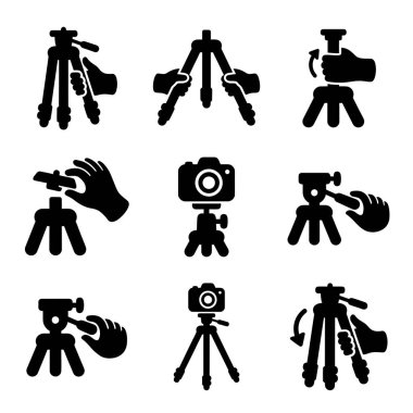 Tripodlar, lensler, kameralar ve aksesuarlar da dahil olmak üzere çeşitli fotoğrafçılık araçları profesyonel fotoğrafçılık ve video kurguları için gereklidir.