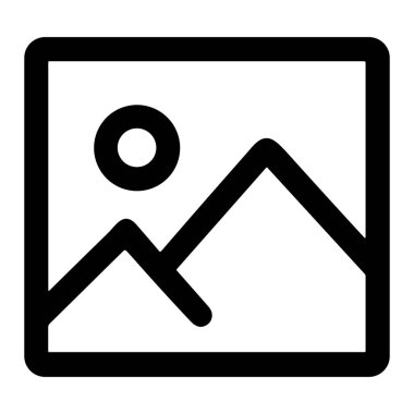 Dağların ve güneşin basit bir tasviri, arka planlar, sunumlar ya da modern estetik gerektiren yaratıcı projeler için ideal..