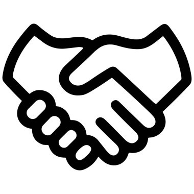 Profesyonel ortamlarda güven, ortaklık ve işbirliğini sembolize eden basit bir el sıkışma resmi.