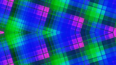 Bu video renksiz ve soyut bir geometrik örüntünün örtüşen şekil ve çizgileriyle dijital hareket ve enerji hissi yaratan kusursuz bir döngüsünü içerir..