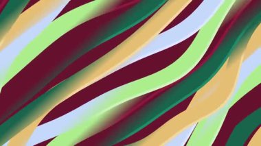 Değişik renklerde dalgalı çizgilerden oluşan kusursuz bir döngüye sahip dinamik soyut arka plan, akışkan ve modern bir görsel etki yaratıyor. Yaratıcı projeler, sunumlar veya dijital sanat için ideal.