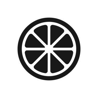 Modern tasarım için segmentli bölümleri olan soyut siyah ve beyaz dairesel geometrik desen