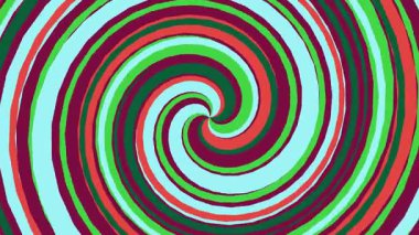 Girdap renkleri olan canlı spiral tasarım