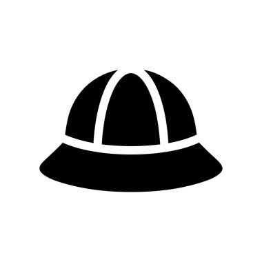 Yaz modası için popüler bir başlık parçasının kova şapka grafiği