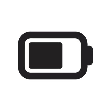 Pil seviyesi düşük yük gösterimi Aygıt güç durumu için basit grafik