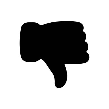 Negatif geri bildirim ya da reddedilme için yaygın olarak tanınan bir sembolü resmetmekten hoşlanmamak