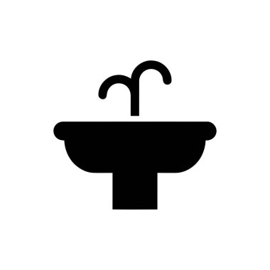 Modern bir musluk tasarımı ile lavabo temiz ve minimalist bir tarzda bu tesisat aksesuarı bir banyo ya da mutfak havzasını temsil ediyor.