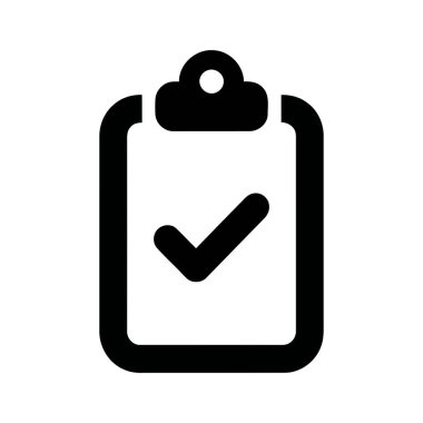 Bir panodaki kontrol listesi görev tamamlanmasını gösteren belirgin bir kontrol işareti içerir