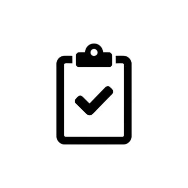 Tamamlanmış görevleri temsil eden ve bir belgenin başarılı bir şekilde doğrulanmasını sağlayan pano simgesi