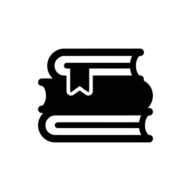 Eğitim ve öğrenim için bir yer imine sahip kitap yığını öğrenme kaynakları için mükemmel tasarım