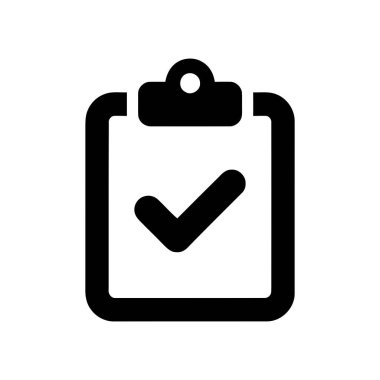 Onaylanmış görevleri ve proje yönetimini temsil eden başarılı bir tamamlama işaretli pano