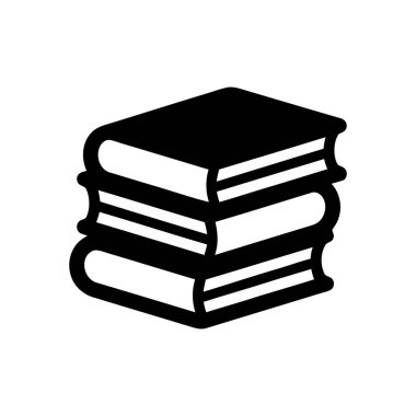 Eðitim içeriði kitaplarý için ideal tek renkli tasarýmý sergileyen kitap yığıný basit arkaplanda birikiyor