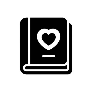 Kapağında aşk ve romantizmi simgeleyen çarpıcı bir kalp sembolü olan kitap.