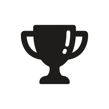 Zafer ve başarı için kupa sembolü Bu grafik herhangi bir yarışmada başarıyı ve birinciliği temsil eder