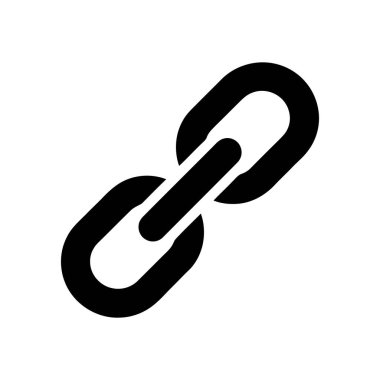 Bağlantı simgesi dijital iletişimde güç ve güvenliği simgeler