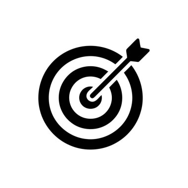 Hedef ok simgesi kesin hedefi ve hedeflere ulaşmayı gösteriyor