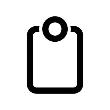 Pano simgesi görevleri ve önemli belgeleri yönetir. Ofis işleri ve organizasyon için profesyonel sembol