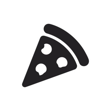 Pizza dilimleri hızlı ve lezzetli İtalyan yemeklerini sembolize eder.