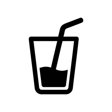 Kamışlı bardak içmek canlandırıcı bir içecek içerir. Çeşitli kullanımlar için basit bir grafik.