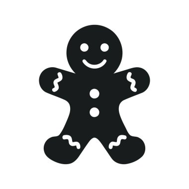 Bayram mevsimi için zencefilli kurabiye adam resmi