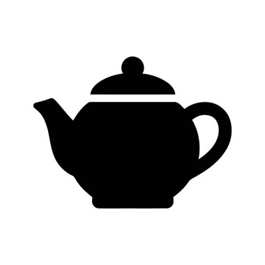 Çaydanlık klasik mutfak eşyaları çizimi sıcak içecekler demlemek ve servis etmek için kullanılan yaygın bir ev eşyasını tasvir ediyor