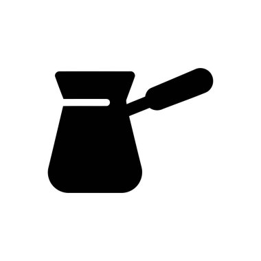 Geleneksel sıcak içecekleri ibrik tarzında demlemek için kahve demliği.