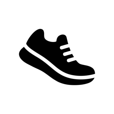 Katalog tasarımı ve grafik modellemeleri için uygun bir Sneaker siluet örneği