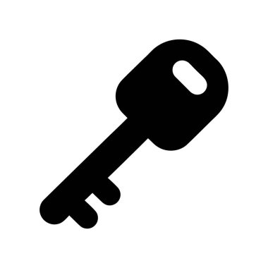 Güvenlik çözümünü ve erişimi temsil eden anahtar simgesi