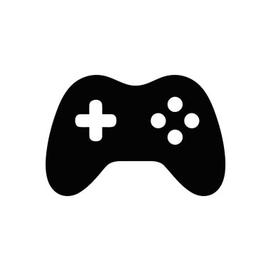 Çeşitli oyun deneyimlerini ve dijital eğlence etkinliklerini temsil eden oyun denetleyici simgesi