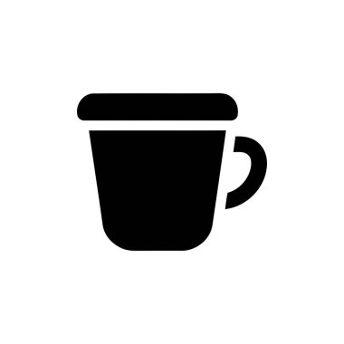Sıcak içecekler ve içecek servisleri için bir kahve fincanı simgesi.