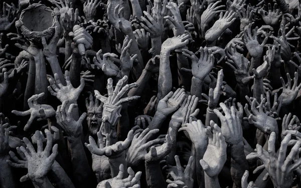 Grzech ludzi ręce — Zdjęcie stockowe