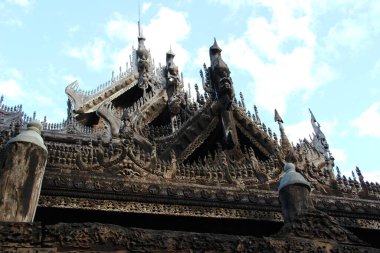 Mandalay 'ın Myanmar' daki görüntüsü