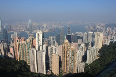 Hong Kong 'da gökdelenler