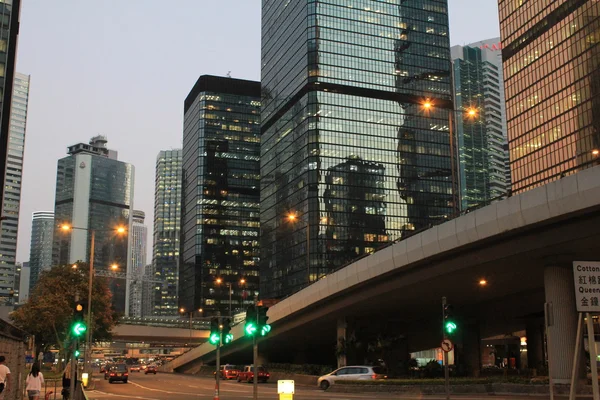 香港的摩天大楼 — 图库照片