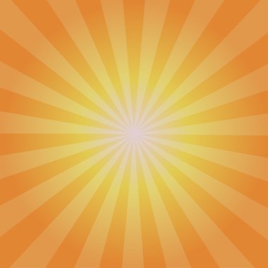 Güneş sunburst desen ve şık vektör çizim