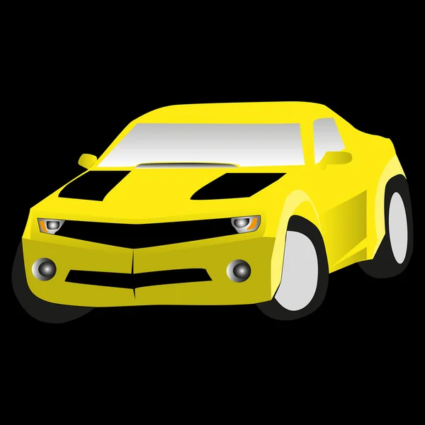 Camaro convertible — Stock Vector