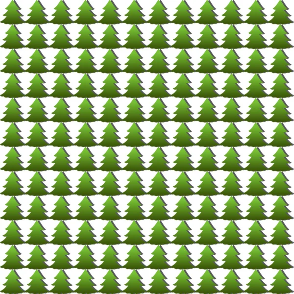 Arrière-plan avec sapins verts — Image vectorielle