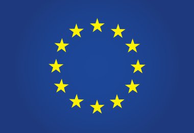 AB bayrağı vektör çizim eps10