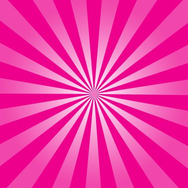 Pink ray retro background vector illustration clipart