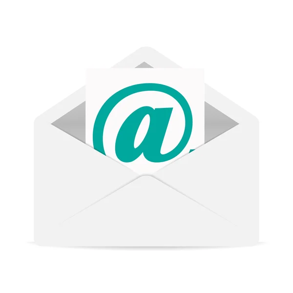 Illustration vectorielle courrier lettre — Image vectorielle