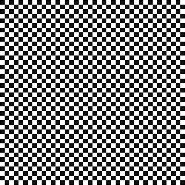바둑판 패턴 벡터에 검은색과 흰색 사각형 — 스톡 벡터
