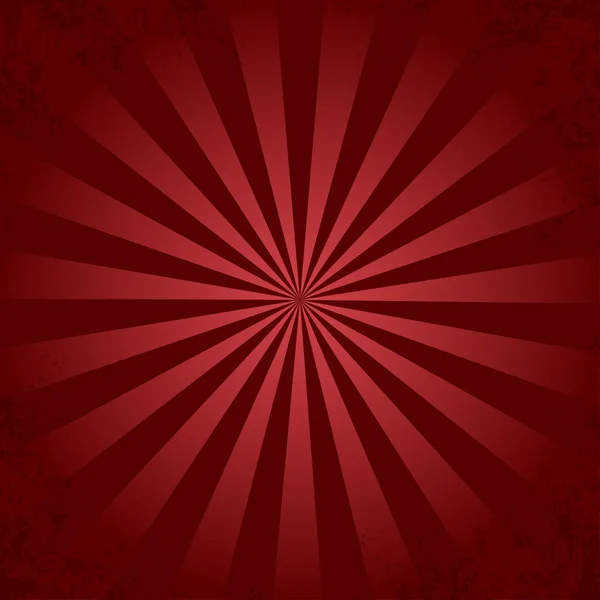 赤いレトロなレイ背景 — ストックベクタ