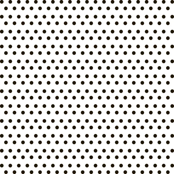 Small black polka dot background — Stock Vector