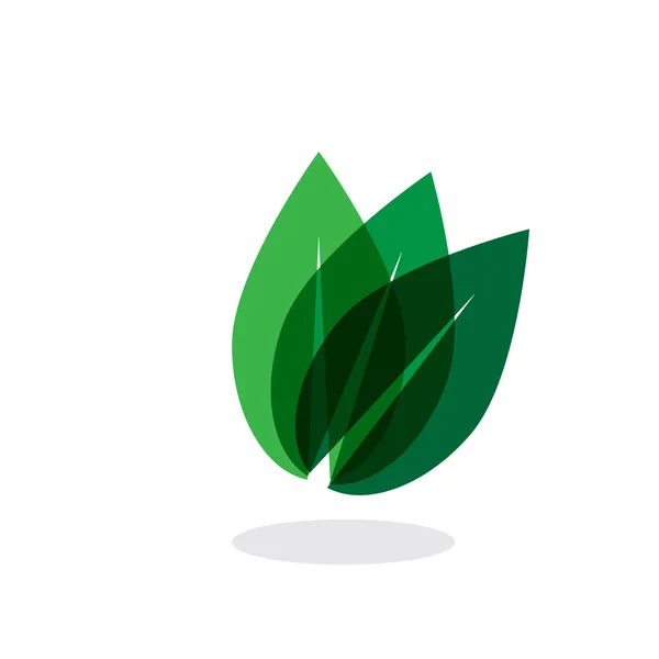 Icono de hoja — Vector de stock