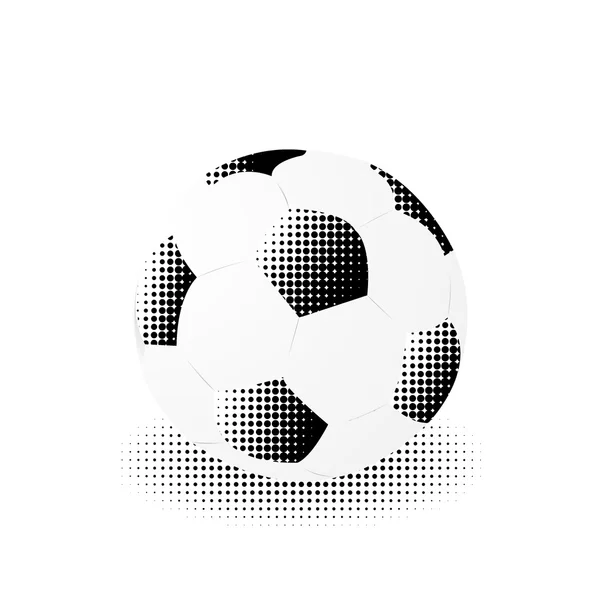 Ball soccer — Stock Vector