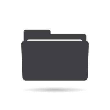 klasör simgesi illüstrasyon